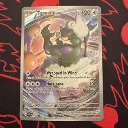 Pokemon TCG Tornadus 210 White Flare ETB Black Star Promo Card - Image 1
