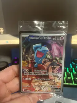 Team Rocket's Wobbuffet 203 Sv: Scarlet & Violet Promo Cards Holo - Image 1