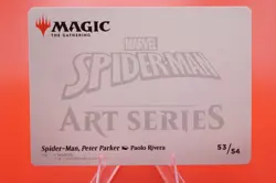 Spider-Man, Peter Parker | #53/54 | Spider-Man Art Series | Magic: The Gathering - Image 3