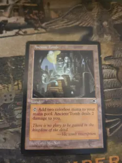 Tempest MTG 1 Ancient Tomb Magic - Image 1