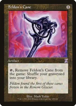 Feldon's Cane Time Spiral MP MTG - Image 1