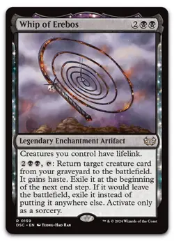 Whip of Erebos #159 (NM) Duskmourn DSC Magic MTG - Image 1
