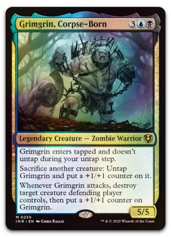 Grimgrin, Corpse-Born #239 (Foil) (NM) Innistrad Remastered INR Magic MTG - Image 1