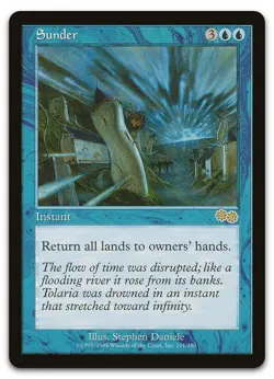 Sunder #101 (NM) Urza's Saga USG Magic MTG - Image 1