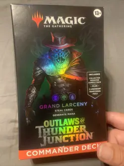 Grand Larceny - Magic The Gathering, Outlaws Of Thunder Junction Commander Deck - Image 2