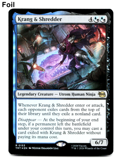 Krang & Shredder (FOIL) - [Teenage Mutant Ninja Turtles] MTG TMT 0153 - Image 1