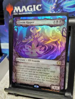 Lorwyn Eclipsed Gloom Ripper 0312, NM, Showcase, Foil, Pack Fresh, Ships Quickly - Image 2