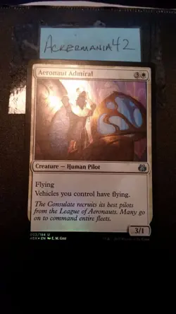 1 x Aeronaut Admiral - Foil - Aether Revolt - LP - Magic The Gathering - MTG - Image 1