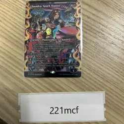 Chandra, Spark Hunter - #401 (Showcase) Aetherdrift Foil - Mtg - Image 1