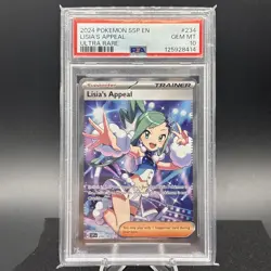Pokemon Lisas Appeal 234/191 Ultra Rare Full Art Sparks PSA 10 GEM MINT - Image 1