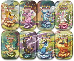 POKEMON SCARLET & VIOLET: PRISMATIC EVOLUTIONS MINI TIN BOX - Image 3