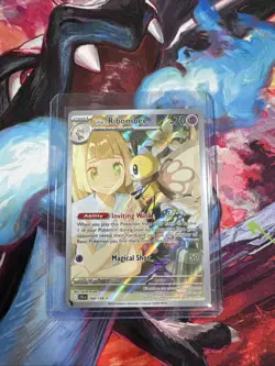 Pokemon TCG Journey Together: Lillie's Ribombee Illustration Rare Card 164/159 - Image 1
