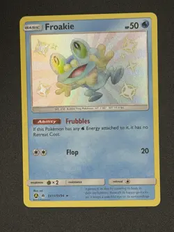 Pokemon Hidden Fates: Shiny Vault - Froakie Shiny Holo Rare SV11/SV94 - Image 1
