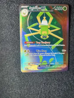Pokemon : SV SCARLET & VIOLET SPIDOPS ex 243/198 ALT FULL ART SECRET RARE - Image 4