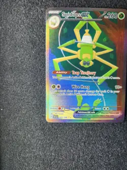 Pokemon : SV SCARLET & VIOLET SPIDOPS ex 243/198 ALT FULL ART SECRET RARE - Image 5
