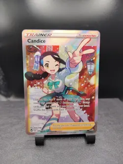 Pokemon - Candice (Full Art) - 189/195 SWSH12: Silver Tempest - Ultra Rare - NM - Image 1