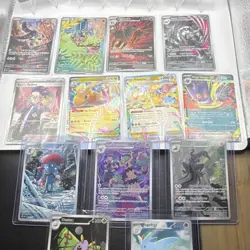 Pokemon TCG ASK Togekiss Dustox Heliolisk Mega Scrafty Mimikyu Holo Lot 14 Cards - Image 4