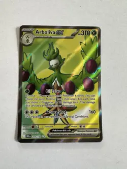 Pokemon Arboliva ex - Ultra Rare SV10: Destined Rivals 207/182 NM Holo Near Mint - Image 1