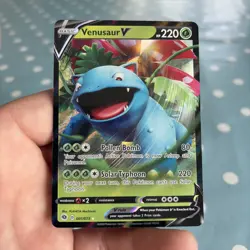 Pokemon TCG Venusaur V Champions Path Ultra Rare 001/073 - Image 1