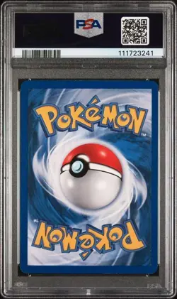 2000 Pokemon Gym Heroes Rocket's Moltres Holo Rare Card 12/132 Graded PSA 8 - Image 2