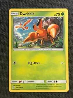 Dwebble & Moltres~Cute Cameo Gallery | Hidden Pokemon in Card Art - Image 1