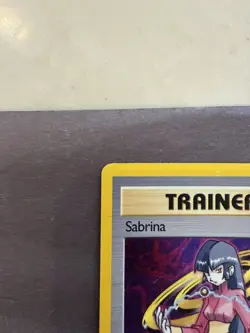 Pokemon Sabrina Holo Gym Challenge Trainer 20/132 - Image 5