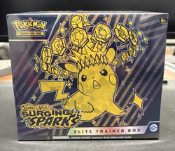 Pokemon TCG Surging Sparks Elite Trainer Box (ETB) FACTORY SEALED - Image 1
