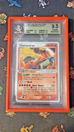 Pokemon Charizard ex EX Fire Red & Leaf Green Holo Ultra Rare #105 BGS9.5 - Image 1