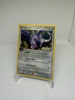 Pokemon TCG Aerodactyl 1/92 Reverse Holo Rare Legend Maker - Image 2