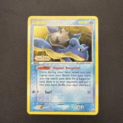 2006 Pokemon EX Legend Maker Lapras Reverse Holo #8/92 - Image 1