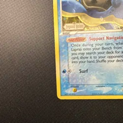 2006 Pokemon EX Legend Maker Lapras Reverse Holo #8/92 - Image 5