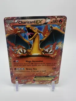 2014 Pokemon TCG Charizard EX XY Black Star Promos XY17 Holo Promo - MP - Image 1