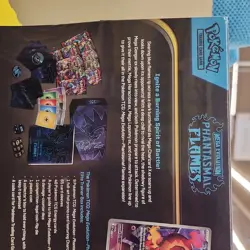 Pokemon TCG Mega Evolution Phantasmal Flames Elite Trainer Box - Image 4
