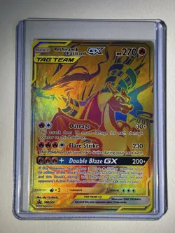 Reshiram & Charizard GX SM247 Pokemon TCG SM Promos NM - Image 1