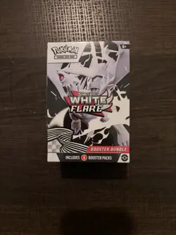Pokemon TCG Scarlet and Violet White Flare Booster Bundle Box - Factory Sealed - Image 1