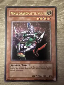 Ninja Grandmaster Sasuke (UTR) SOD-EN019 Soul of the Duelist ULTIMATE RARE LP - Image 1
