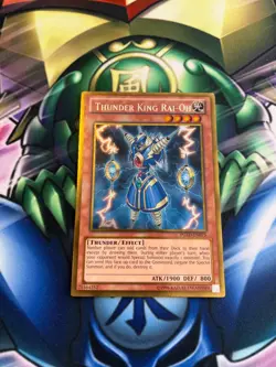 Yugioh Thunder King Rai-Oh PGLD-EN075 Gold Rare - Image 1