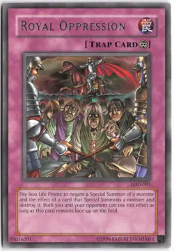 Yugioh - Royal Oppression LOD-091 Unlimited - Legacy of Darkness - Image 1