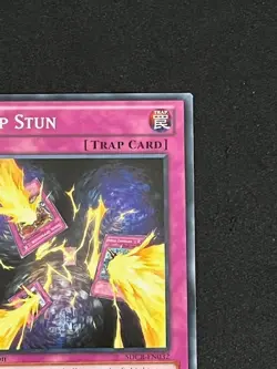 Trap Stun 1st Edition SDCR-EN032 YuGiOh Structure Deck: Cyber Dragon Revolution - Image 4