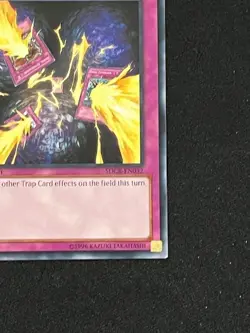 Trap Stun 1st Edition SDCR-EN032 YuGiOh Structure Deck: Cyber Dragon Revolution - Image 5