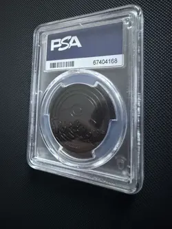 2014 Mega Gengar Coin: Purple - Pokemon XY "Bolt Twister" Theme Deck Coin PSA 8 - Image 4