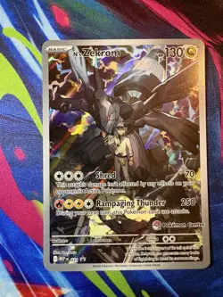 N’s Zekrom Pokemon Center Stamped Promo (MEP031), TCG: Ascended Hereoes - NM - Image 1