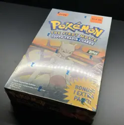 Topps BLACK LABEL 1999 Pokemon The First Movie Sealed 11-Pack Booster Box (HTF!) - Image 2