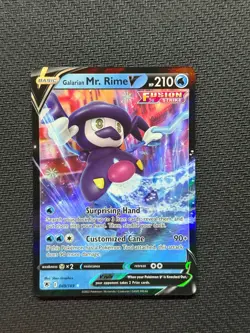 Galarian Mr. Rime V 049/189 Astral Radiance Pokemon English Near Mint - Image 1
