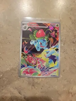 Pokemon TCG Ivysaur 134/132 Mega Evolution Reverse Holo Mint - Image 1