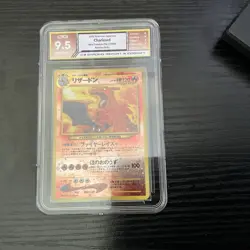 Charizard C3 9.5 - Pokemon 2000 Japanese Neo 2 Promo Reverse Foil #006 GEM MINT - Image 1