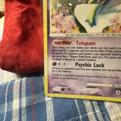Pokemon TCG Gardevoir LV.55 7/132 Secret Wonders Holo Rare 2007 LP - Image 3