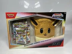 POKEMON TCG PRISMATIC EVOLUTIONS ACCESSORY POUCH SPECIAL COLLECTION EEVEE SEALED - Image 1