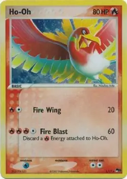 Ho-oh - 1/17 HOLO DMG, English Pokemon POP Series Promos 5 - Image 1