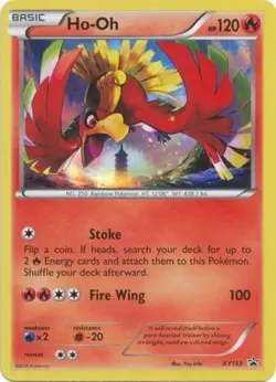 Ho-Oh - XY153 - XY Black Star Promos PL/MP, English Pokemon Promos - Image 1